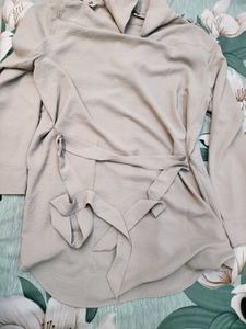 Calvin Klein Shirt Dress With Belt