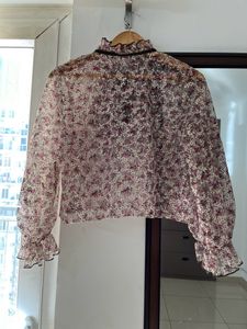 ZARA Printed Top