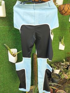 Brand new cutout trouser jeans and lycra material