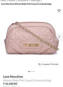 New Love Moschino Bag With Flaw