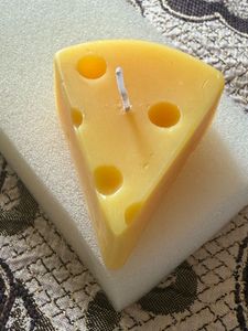 Cheese Slice Candle