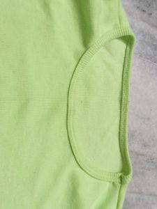 Green Crop Tee