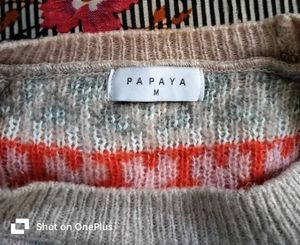 Pink Heart Sweater For Women