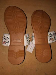 Embellished Flat Sandals