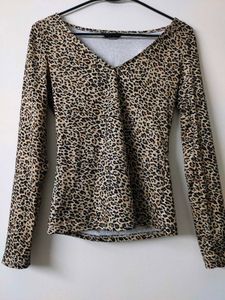 A leopard print top