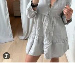 Zara Tiered Shirt Dress