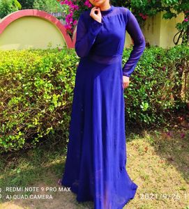 Royal Blue Long Dress