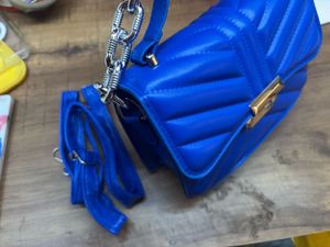 Blue Sling Purse