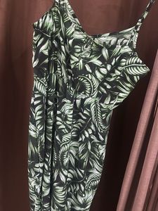 Tropical Print Dress