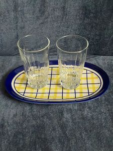 Glassware Set with Tray
