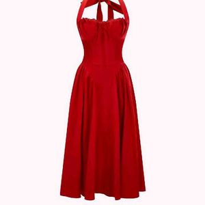 Beautiful Red Savana Dress