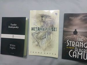 COMBO OF THE STRANGER, METAMORPHOSIS, WHITE NIGHTS