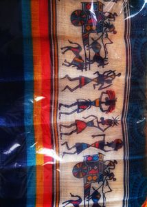 Brand New Pinted Saree