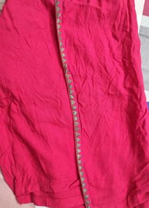 Kurti With 2 two different types of salwars