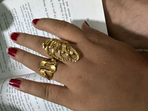 18k Gold Plated Rings