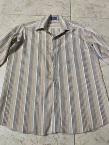 Tailored Striped Casual/Formal Shirt