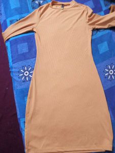 Bodycon Mustard Dress
