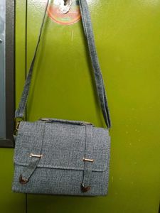 Stylish Grey Crossbody Bag