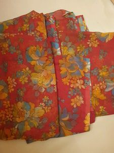 New Pretty Pink Floral Saree