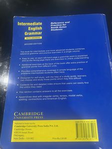 Intermediate English Grammar Book
