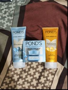 pack of 3, Face Wash & Moisturizer