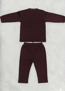 Cute Brown Baby Outfit Set 🤎