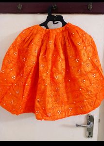 Combo Of Skirt Nd Long Blouse For Girls