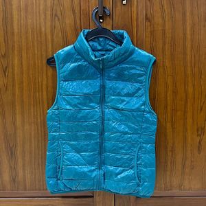 Uniqlo Teal Lightweight Puffer Vest