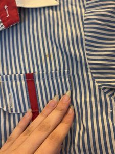 Striped Button-Down Shirt