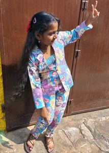 Floral Print Co-ord Top and Pant