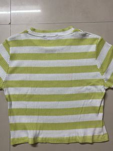 Striped Crop Top