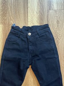 Girl Black Flare Jeans