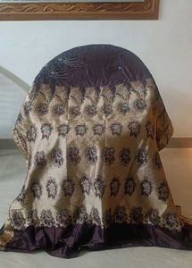 Elegant Saree with Blue Stone &amp; Sequins