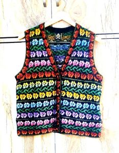 Multicolour Vest Size-38