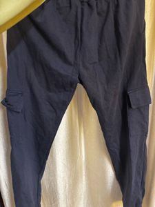 Two Blue Cargo Pants