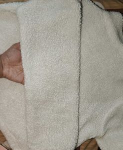 Cozy White Fleece Jacket