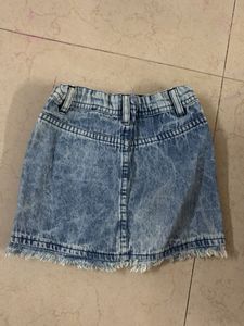 Babyhug Denim Skirt
