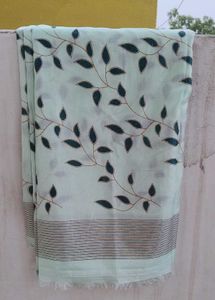 Leaf Print Saree For This SAWAN 🌧️🌧️🌧️