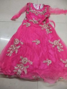 Rose Color In Gown