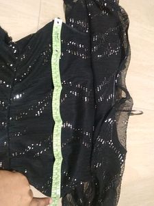 Black Net Party Wear Scirt