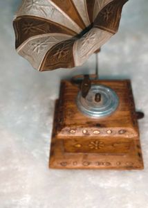 Miniature Vintage Gramophone Showpiece