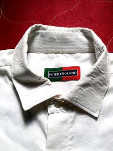 peter england white shirt