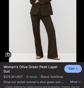 ZARA BASIC LIMITED EDITION Brown Career Pants