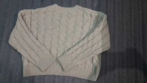 GANNI Knit Cable Sweater