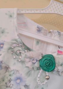 Floral Girls&#39; Party Dress