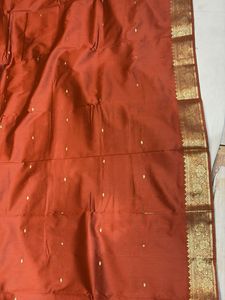 pure silk with border