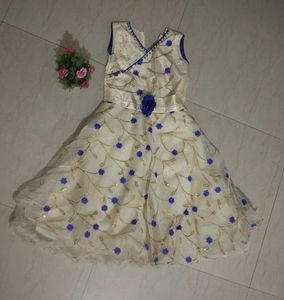 White Frock For Girl