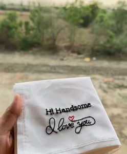 Embroidered Name Hankies - Personalized Gift