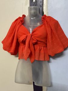 branded Pinterest crop top