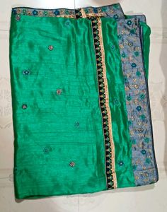 Elegant Green Saree